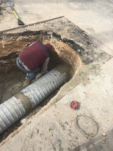 Sinkhole & Sewer Pipe Replacement 2